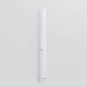 Nástenné svietidlo Pastelo, 1x biele kovové tienidlo