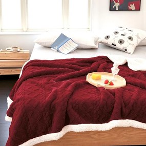 Hrejivá barančeková deka Homa KOBELA WINE