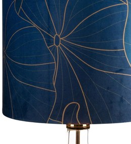 LAMPA/LIMITED COLLECTION/LOTOS2/01 32X61 TYRKYSOVÁ A ZLATÁ