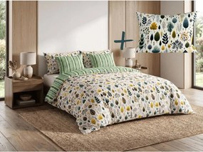 Sada obliečok z polybavlny TREEVELLA POLY zelené + obliečka na vankúš 50 x 70 cm ZDARMA
