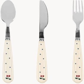 Súprava detského príboru Navy Dot, 3 ks