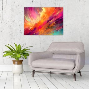 Obraz - Dynamická abstrakcia (70x50 cm)