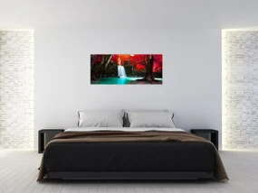 Obraz - Vodopád (120x50 cm)