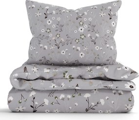 Francúzske bavlnené obliečky Renforcé - Vanessa šedá