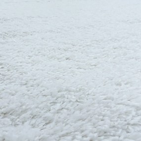 Biely okrúhly koberec ø 160 cm Fluffy – Ayyildiz Carpets