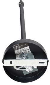 Inteligentné závesné svietidlo čierne 4-žiarovkové vrátane Wifi ST64 - Laser