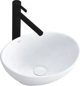 Rea Sofia, umývadlo na dosku 41x35 cm, biela, REA-U0133