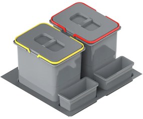 Nádoba na odpad Praktiko 60 Dvojitý 2x15l