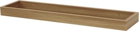Nástenná polica 60 cm hnedá P-011 OAK