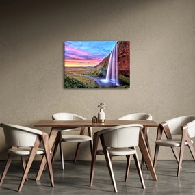 Obraz - Vodopád Seljalandsfoss (70x50 cm)