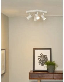 Lucide 17990/19/31 - LED bodové svietidlo TWINNY-LED 4xGU10/4,5W/230V biele 25cm