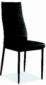 Najlacnejsinabytok H-261C stolička čalúnená, čierna/čierna »
