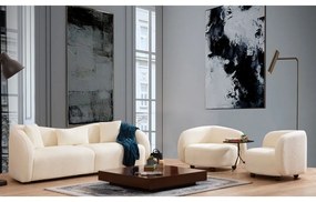 Krémová pohovka 236 cm Venedik – Artie