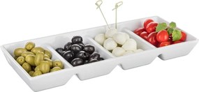 BANQUET Porcelánová servírovacia miska BIANCA 33,7 x 13,7 x 3,6 cm