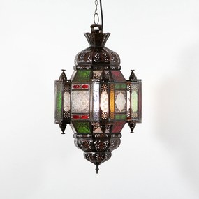 Marocká závesná lampa Moula Maurice multi