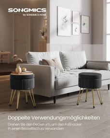 Taburetka s úložným priestorom LOM003B01