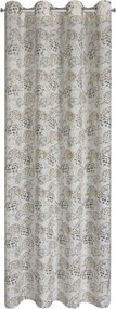 ZÁVES NA KRÚŽKOCH MIRA 140X250 CM VZOROVANÁ