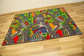 Metrážny koberec Clever Town Streets
