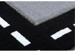 Detský kusový koberec Mesto sivý 120x170cm