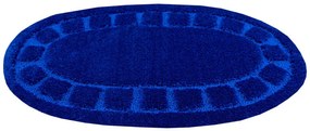 Kúpeľňový koberček Ocean modrý ovál