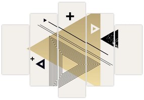 Obraz - Geometrické tvary N⁰4 (150x105 cm)