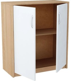 Komoda JULIA K12D Grafit/dub wotan