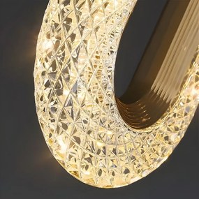 Toolight Rea, ZÁVESNÉ STROPNÉ LED SVIETIDLO G173-3CP GOLD, OSW-07817