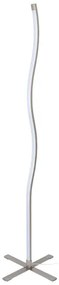 Livarno home Stojacia LED lampa, nikel (vlna)  (100352541)