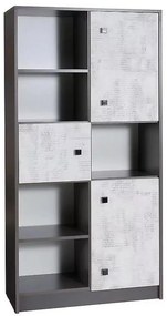 Regál Tommy 7 grafit/enigma