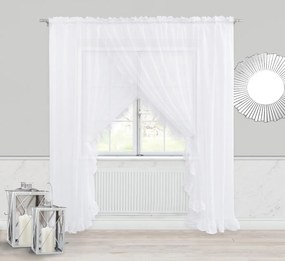 Záclona BRIGHT biela Rozmer: 400x150 cm