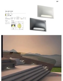 Redo 90009 - LED Vonkajšie orientačné svietidlo TAMPA LED/11W/230V IP54 biele