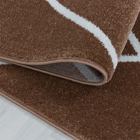 Ayyildiz, Kusový koberec Rio 4601 copper, 80x150, hnedá, kancelária