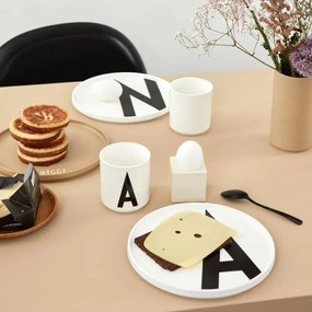DESIGN LETTERS Porcelánový tanier Letters 20 cm W