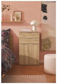 Livarno home Komoda s 2 dvierkami a 2 zásuvkami  (100391097)