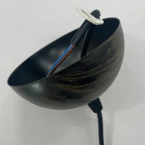 ONLI - Luster na lanku MAIDA 1xE27/15W/230V pr. 50 cm hnedá