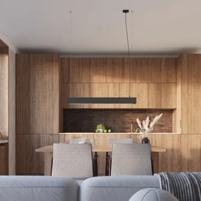 Sollux SL.1395 - LED Luster na lanku SPARK 1xG13/8,5W/230V čierna