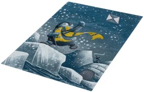 Koberce Breno Kusový koberec FUNNY 2110 Blue, modrá, viacfarebná,120 x 170 cm