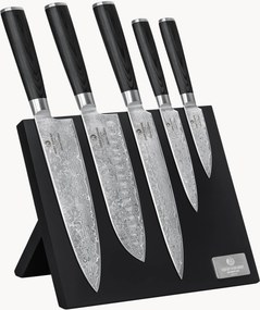Nože z damaškovej ocele's magnetickým stojanom Limited Edition, 6 ks
