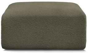 Zelená podnožka z textílie bouclé Tina – Bobochic Paris