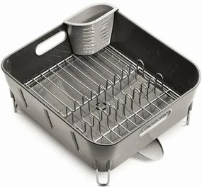 Simplehuman Odkvapkávač na riad Compact, sivá