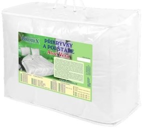 Brotex Prikrývka celoročná Aloe vera  140x200cm  850 g + vankúš 70x90cm