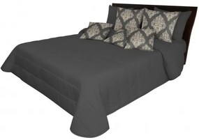 Tmavosivé posteľné prehozy Šírka: 75 cm | Dĺžka: 220 cm