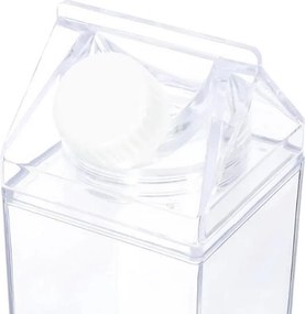 Water Bottle 1000 Ml Transparent Plastic Cow - 1000 ml