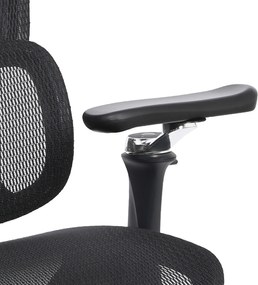 Kancelárska stolička LEVEL, sivá