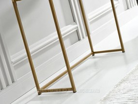 Konzolový stolík Noventa M (zlatá). Akcia -14%. Vlastná spoľahlivá doprava až k Vám domov. 1136445