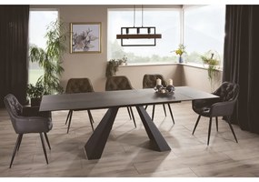 Jedálenský stôl Salvadore 180 x 90 cm, tmavo hnedá