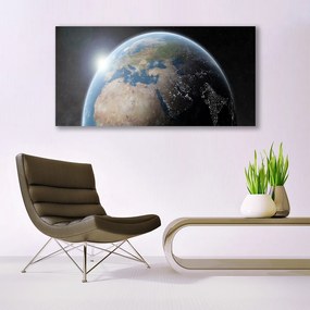 Obraz plexi Planéta zem vesmír 120x60 cm