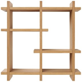 Poschodová polica v dekore duba v prírodnej farbe 40 cm Olsberg – House Nordic