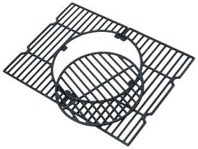 Gril na drevené uhlie čierna