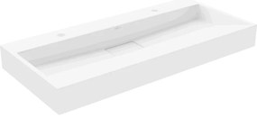 Mexen Ava, umývadlo na dosku z konglomerátu 2/O 100 x 46 cm, biela, 23011002